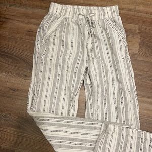 Sienna Sky Linen Tie Front Pants